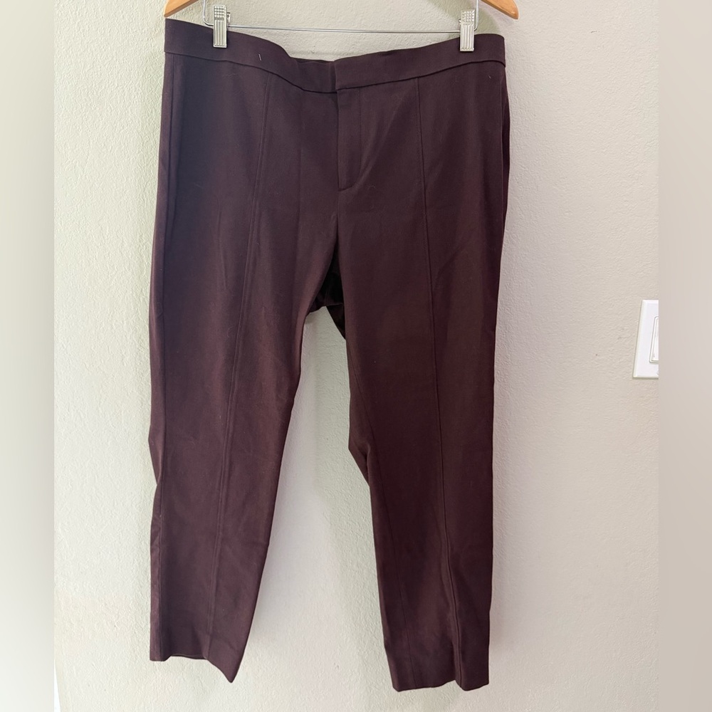 Banana Republic Sloan Slim-Fit Pants Brown Size 14R NWT